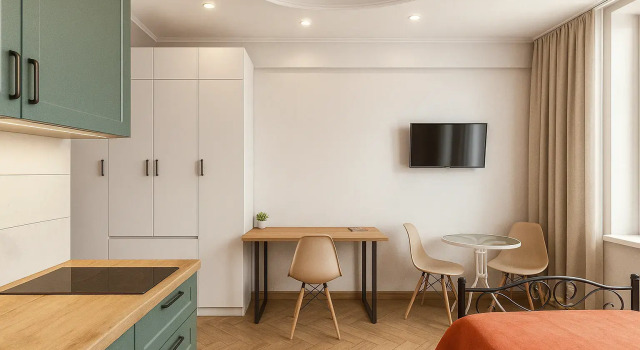 Двухместный номер Комфорт с красивым видом из окна Апарт-отель Metro rooms
