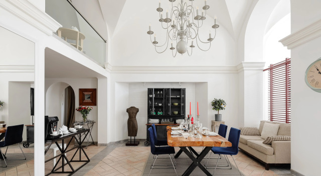 Апартаменты Minin Apartments двухуровневые с видом на Собор 160 кв.м.