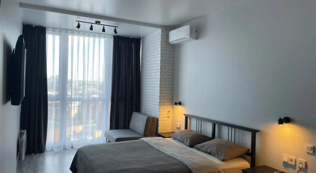 Студия Апартаменты Central Place Vladivostok с видом на Мосты и Залив 5