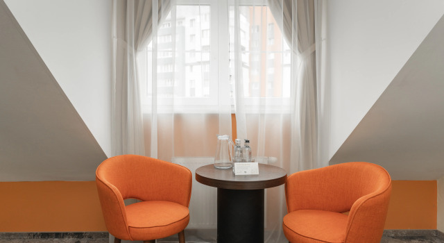 Standard Twin room with city view Kaiserhof Hotel