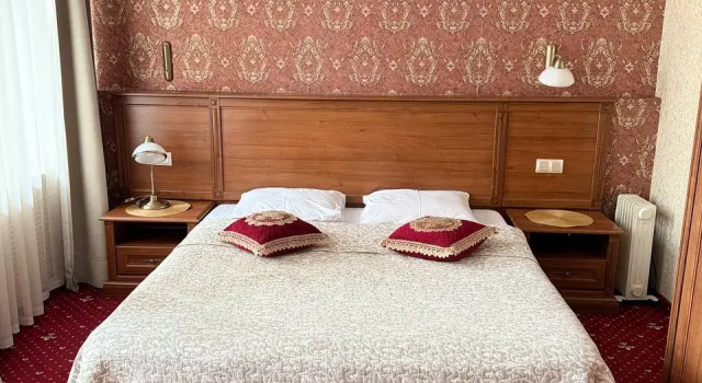 Двухместный номер Deluxe с красивым видом из окна Мини-отель Апельсин на Трубной