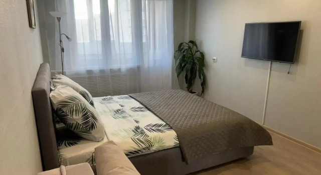 Uyutnaya Kvartira V Razvitom Mikro-Rayone Flat, Prenota Appartamento Hotel a Leninsky district con parcheggio, Parcheggio