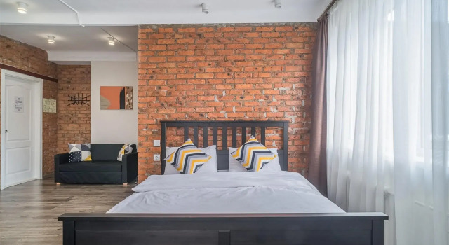 Четырёхместный номер Comfort с красивым видом из окна Хостел Горячее место. Hot Place