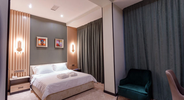 Двухместный номер Standard с красивым видом из окна Отель Husma Hotel & SPA