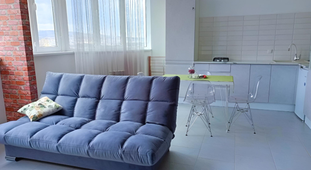 Студия Апартаменты Sutki Rent с красивым видом на горы
