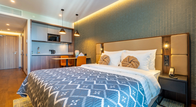 Designer Sea View in Alliance Privilege Apartments, Book Apartment Batumi 