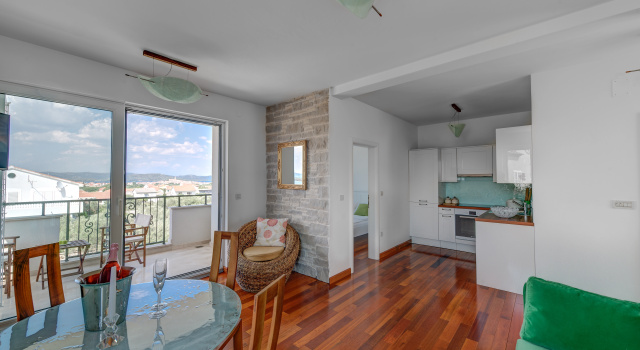 Апартаменты с 2 комнатами с балконом Villa Kos Murter Apartments