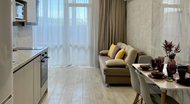 Prostornaya Kvartira V Novom Dome Flat, Buchen Sie Ferienwohnung Wladiwostok 