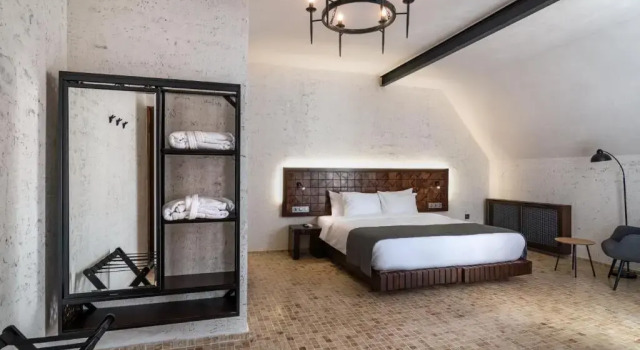Двухместный номер Deluxe с красивым видом из окна Kazma Boutique Hotel
