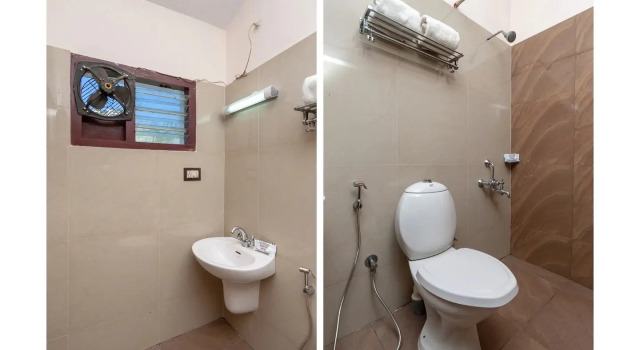 Двухместный номер Standard с балконом и с красивым видом из окна Ganapathy Garden Homestay