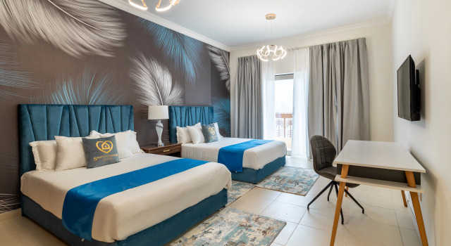 Апартаменты Luxury Апартаменты globalstay на берегу моря на Палм Джумейра c частным пляжем