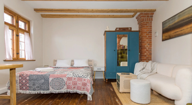 Atmosfernaya kvartira na Tolstogo 10 ot Domiki u morya Flat, Book Apartment Zelenogradsk 