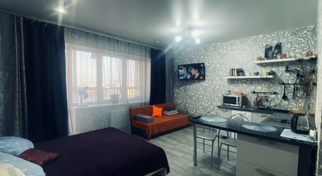 Studiya V Shagovoy Dostupnosti K LD Baykal Flat, Varaa Huoneisto Irkutsk Irkutsk