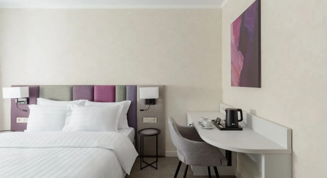 Двухместный номер Альфа Стандарт с балконом Отель Miracleon Fioleto Ultra All Inclusive Resort & SPA Anapa 4*