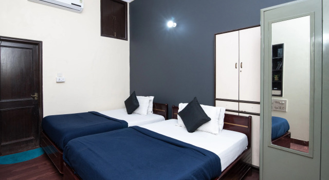 Двухместный номер Deluxe с балконом Hoztel Jaipur