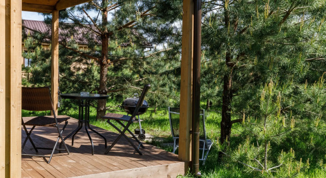 42m V Lesnoy Zone Ryadom So Zvenigorodom Private House, Rezervovat Rekreační dům Chaty v Zvenigorod, Chalupa
