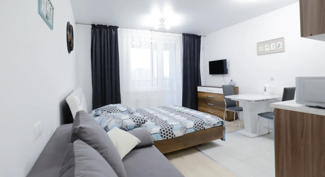 Sovremennaya Studiya V Novostroyke Marksa 89 - 66 Flat, Rezerwuj Apartament Hotele w Central Russia z parkingiem, Parking