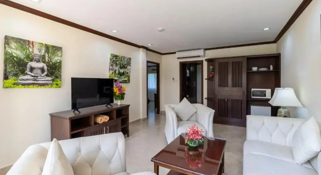 Двухместный полулюкс c 1 комнатой с видом на сад Thai Garden Resort