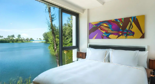 Двухместный лофт Water c 1 спальней с балконом Отель Cassia Phuket, part of Banyan Group