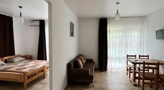 Трёхместный полулюкс с балконом и с красивым видом из окна Песчаный берег