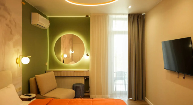 Garden Portye Delyuks Oliva S Vidom Na More 21 k. 1 Apartments, Rezervovat Apartmán Sevastopol 