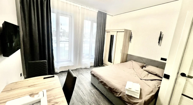 22.4m2 V Tsentre So Svoyej Zonoy Otdykha Na Ulitse Flat, Prenota Appartamento Hotel a Tatarstan con parcheggio, Parcheggio