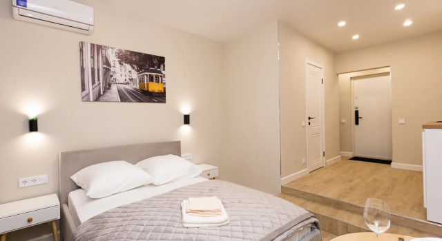 8 Komfortno I Tochka Na Krzhizhanovskogo 14k1 Apartments, Rezervovat Apartmán Hotely v Moskva s parkováním, poblíž Akademicheskaya Metro Station, Parkování