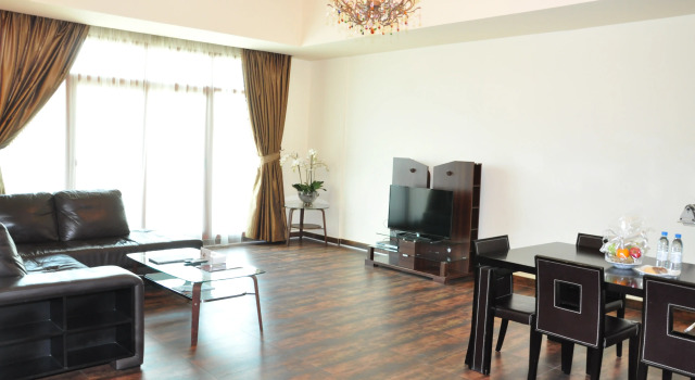 Апартаменты с 2 комнатами с балконом и с видом на город Отель Al Manzil Hotel
