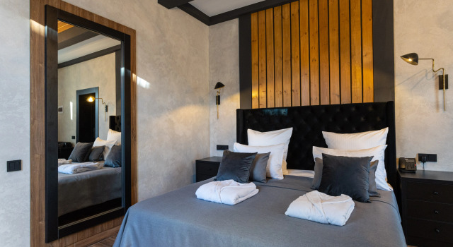 Двухместный номер Comfort Отель Гостинично-Ресторанный комплекс SKi ReSort (Горнолыжный Курорт)