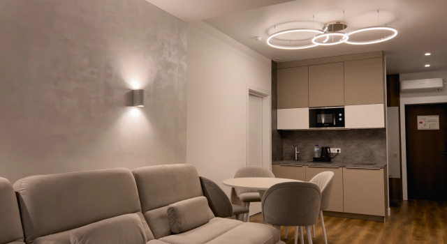 Люкс с 2 комнатами Отель Монтевиль by Adamand Resort