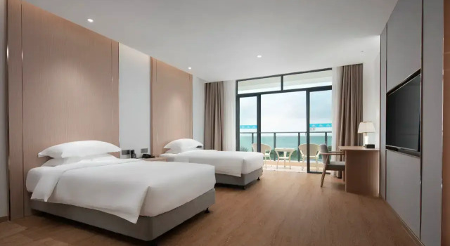 Двухместный номер Premium с балконом и с видом на море Отель Junda Seaview