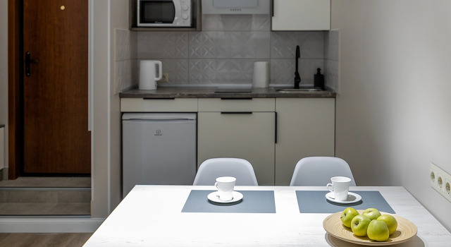 Апартаменты c 1 комнатой с видом на город Апартаменты Комфорт плюс IQ/Apartment Comfort plus IQ