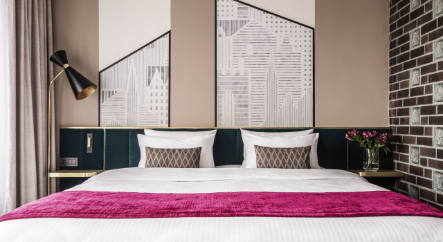 Двухместный номер Классик с видом на озеро Отель Mercure Калининград Центр