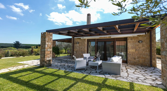 Inuit I Luxury Pool Sani Villa, Rezerwuj Willa Wille w Macedonia, Willa