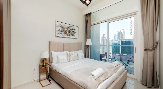 Апартаменты Damac Vera 1br With Downtown & Burj Khalifa View, Забронировать Апартаменты/квартира Апартаменты Эмирата Дубая, рядом с Дубайский аквариум, Апартаменты/квартира
