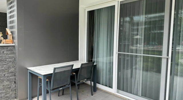 Апартаменты Superior Апартаменты Courtyard Long Beach, Северный Кипр, бассейн, терраса, 500м от моря