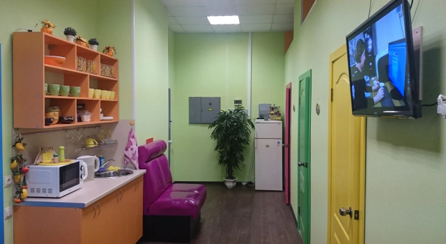 Кровать в общем номере Хостел Фреш