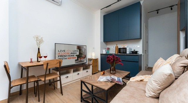 Апартаменты KeyGo #0161, 1 Bedroom, Designed with Balcony