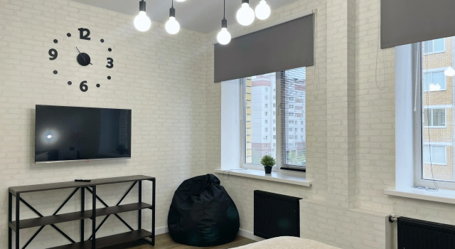 Двухместные апартаменты Standard с балконом Квартира Дизайнерская, 2+2 до Кремля 10 минут