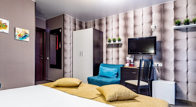 Двухместный семейный номер Comfort Отель Dream House Садовая