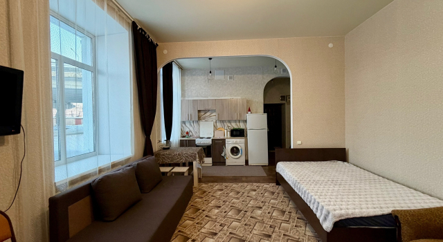 Studiya V Ishime U Vokzala 42 M² Flat, Buchen Sie Ferienwohnung Ischim 