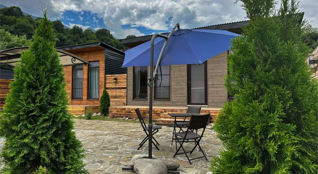 Коттедж Студия с красивым видом из окна Жилое помещение River house