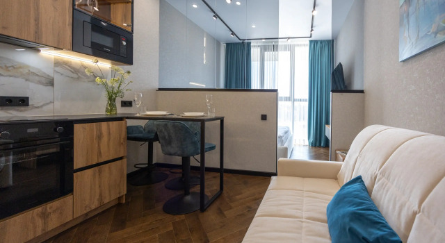 Studiya Na 1 Linii Morya | Apart Zelenogradsk Flat, Book Apartment Zelenogradsk 