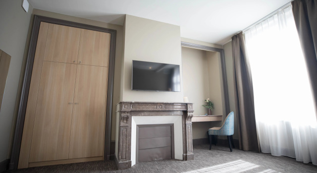 Номер Executive с видом на город Отель Hôtel Spa Marotte