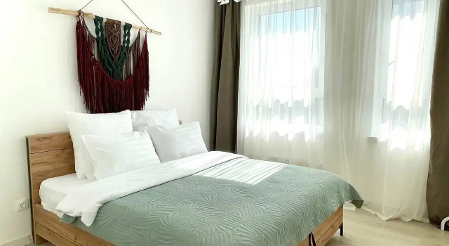 Dvukhomnatnaya V Zhk Andersen Park Flat, Prenota Appartamento Hotel a Tyumen Region con parcheggio, Parcheggio
