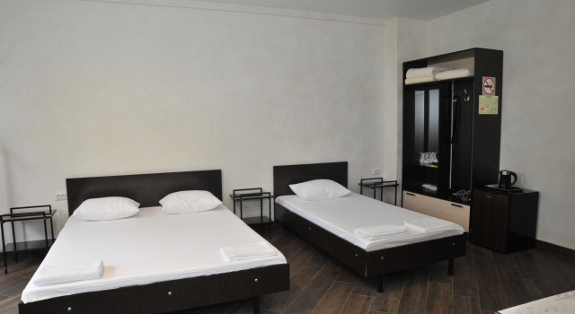 Номер Семейный c 1 комнатой Отель Green Hotel