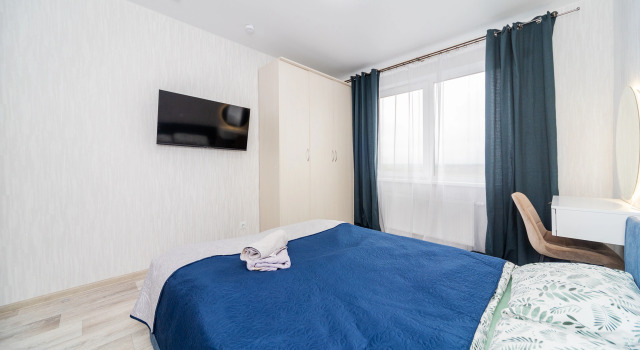 Prostornaya I Uyutnaya Yevrodvushka V Zhk Pogoda Flat, Rezerwuj Apartament Tanie hotele w Perm