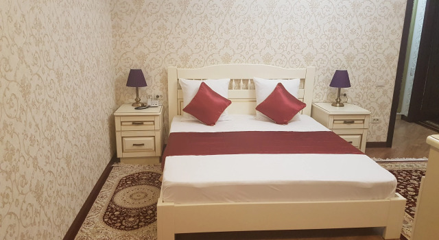 Двухместный номер Comfort с видом на город Отель Нальчик Холл