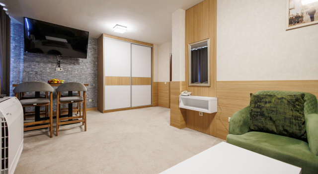 Апартаменты Deluxe с 2 комнатами с балконом Апарт-Отель Casa Karina