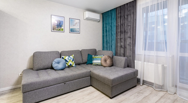 Uyutnaya Yevrodvushka Ryadom S Parkom I Rekoy Flat, Prenota Appartamento Sovetsky district 